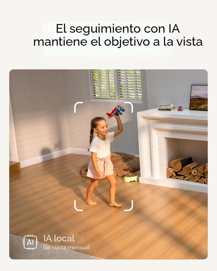 eufy Security Cámara interior S350 cámaras duales cámara