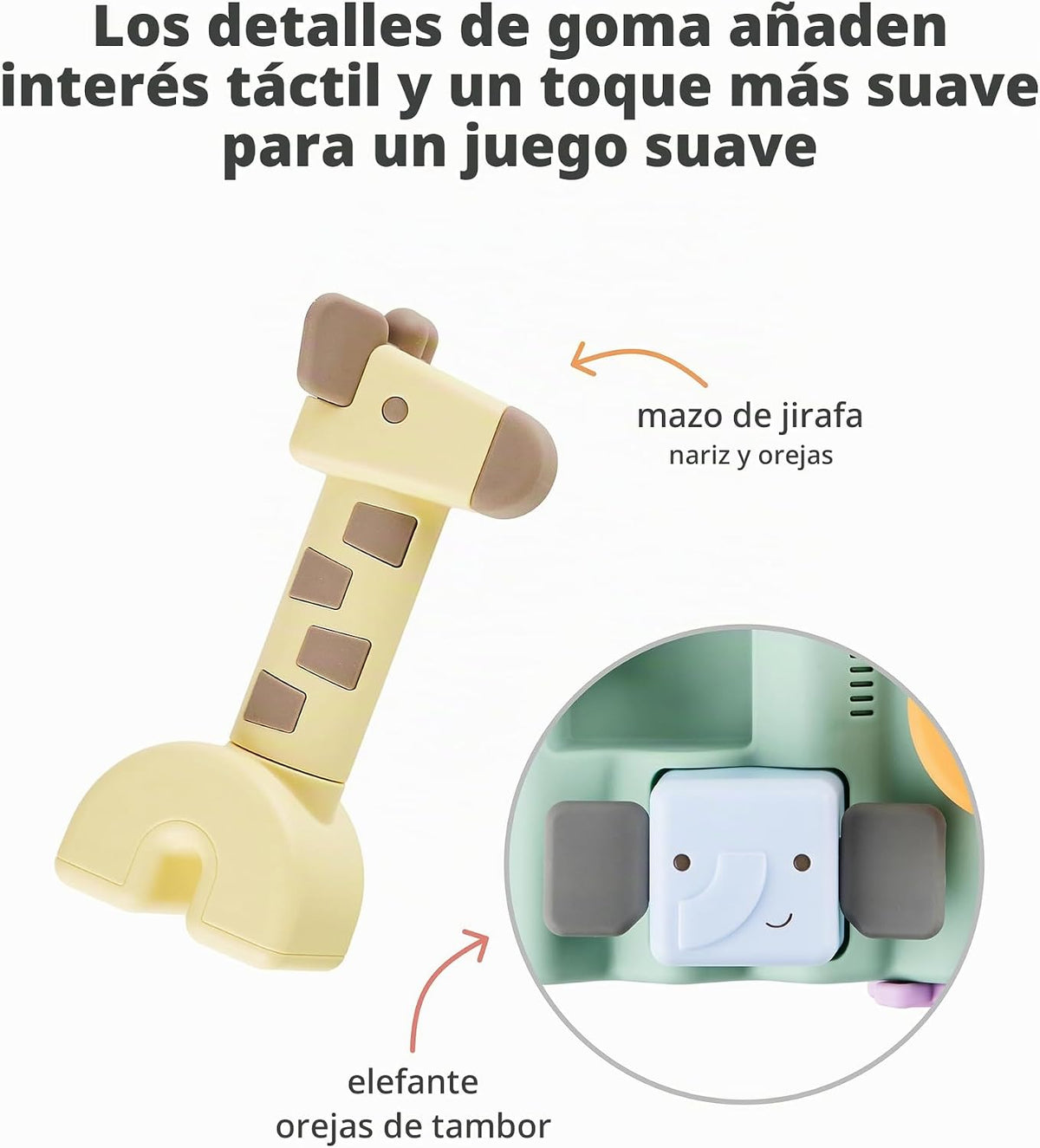 Skip Hop Tiempo boca abajo y juego sentado causa y efecto desarrollo musical para bebé juguete con 12 sonidos de animales, luces, música y 6 actividades, maravillas geométricas 2 en 1, banco de
