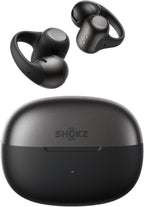 SHOKZ OpenDots 2 - Auriculares con clip de oreja abierta, color negro