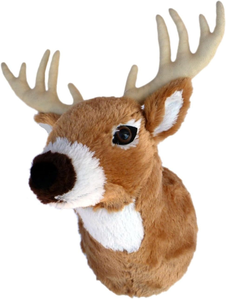 Peluche felpa venado de cola blanca con soporte de pared Adore de 1...