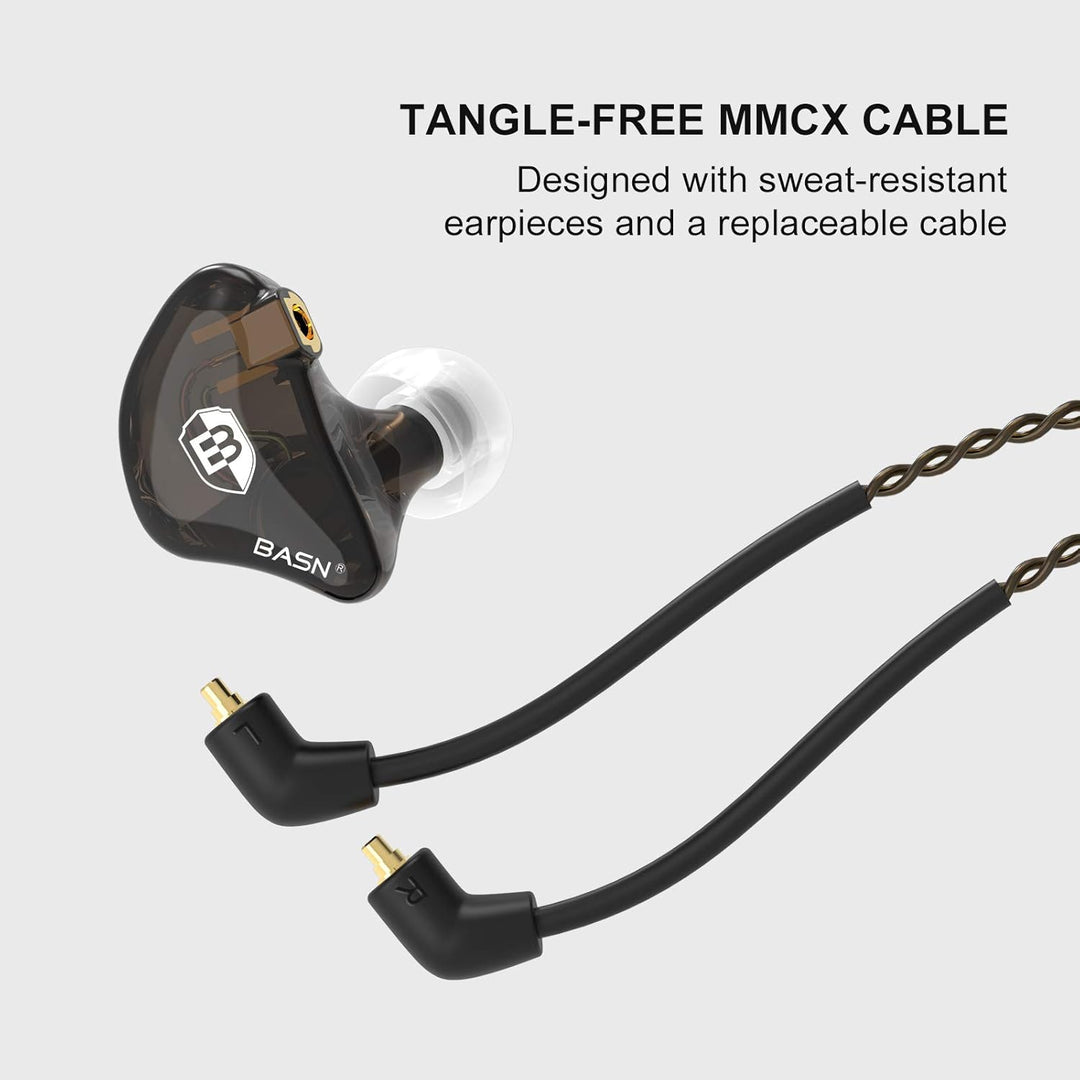 BASN Bsinger - Auriculares con monitor de oído para músicos, auricu...
