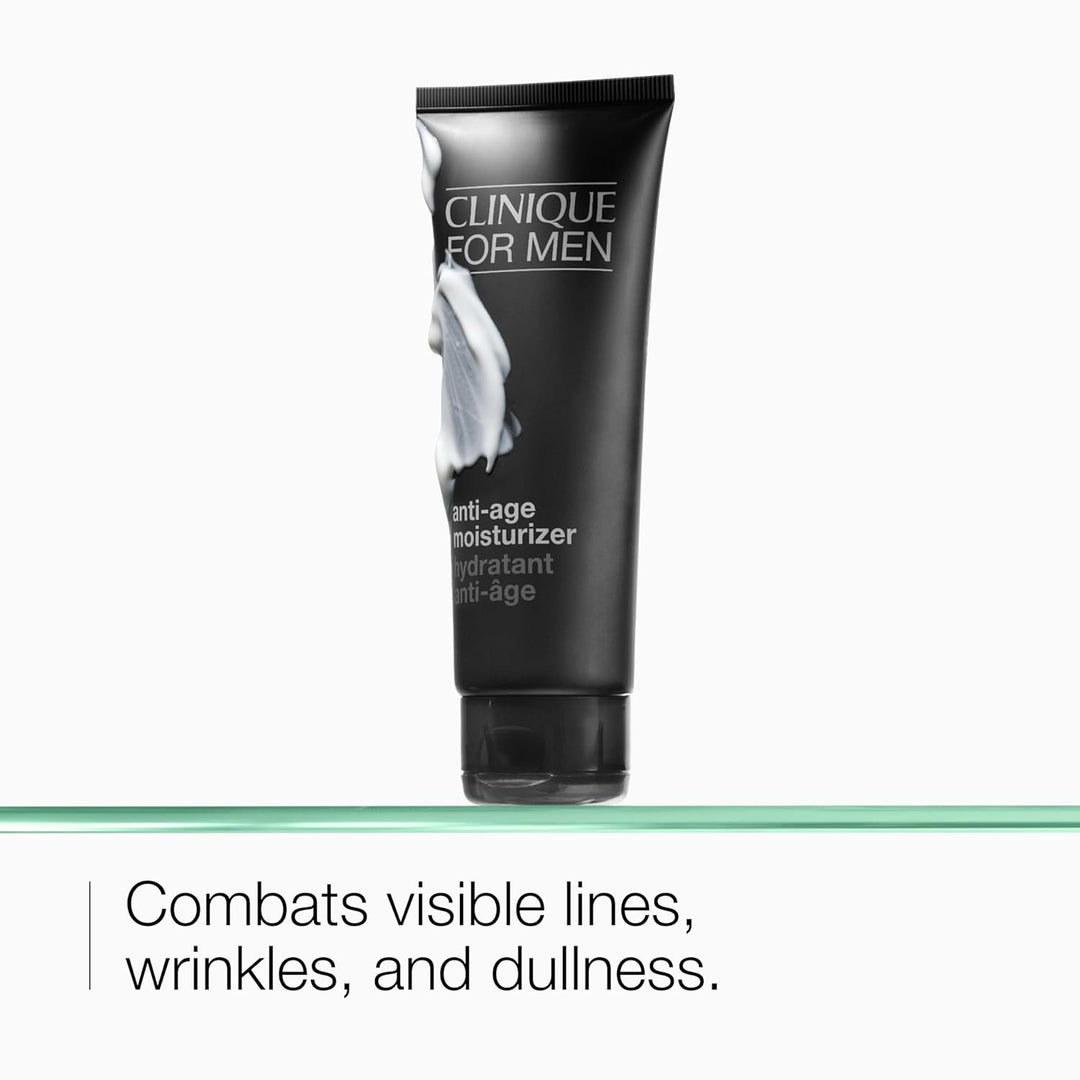 Clinique For Men Daily Anti-Age Face Moisturizer con ácido hialurón...