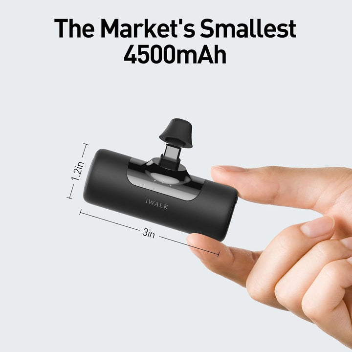 iWALK Cargador portátil para iPhone 15\/16\/17, cargador de batería...