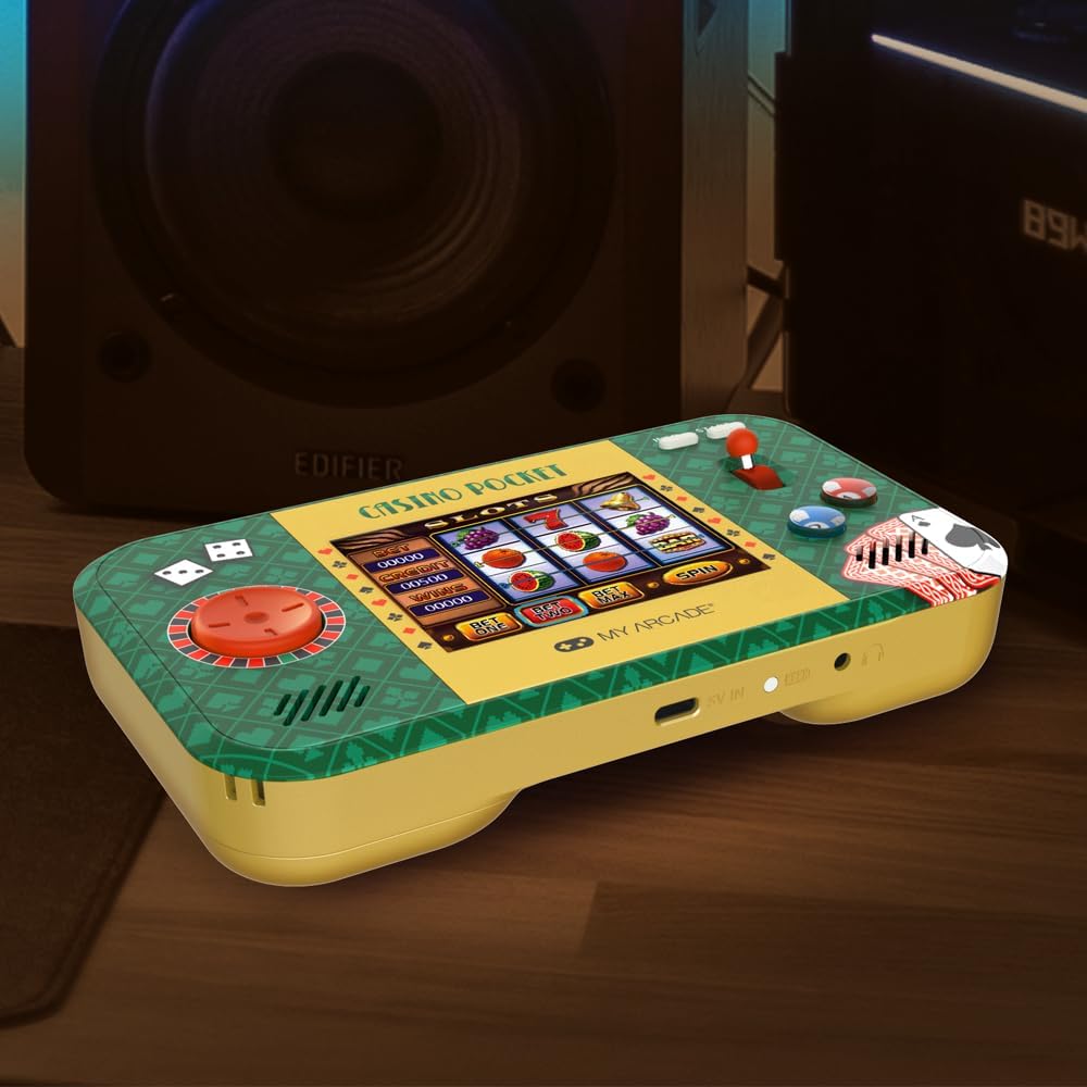 My Arcade Casino Pocket: Retro Casino Arcade Game, 30 Juegos, Bater...