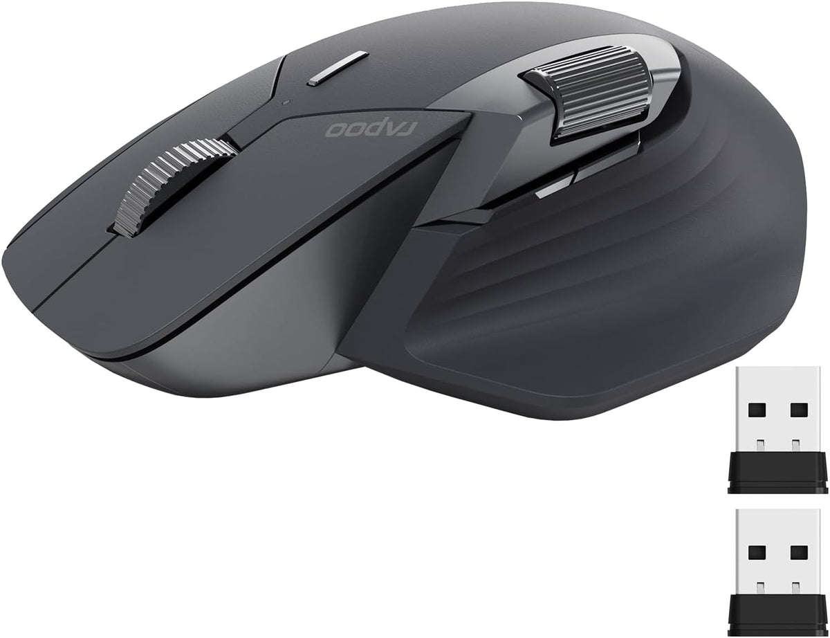 Rapoo MT760Mini Ratón Inalámbrico Bluetooth - Conexión Multi-Modo