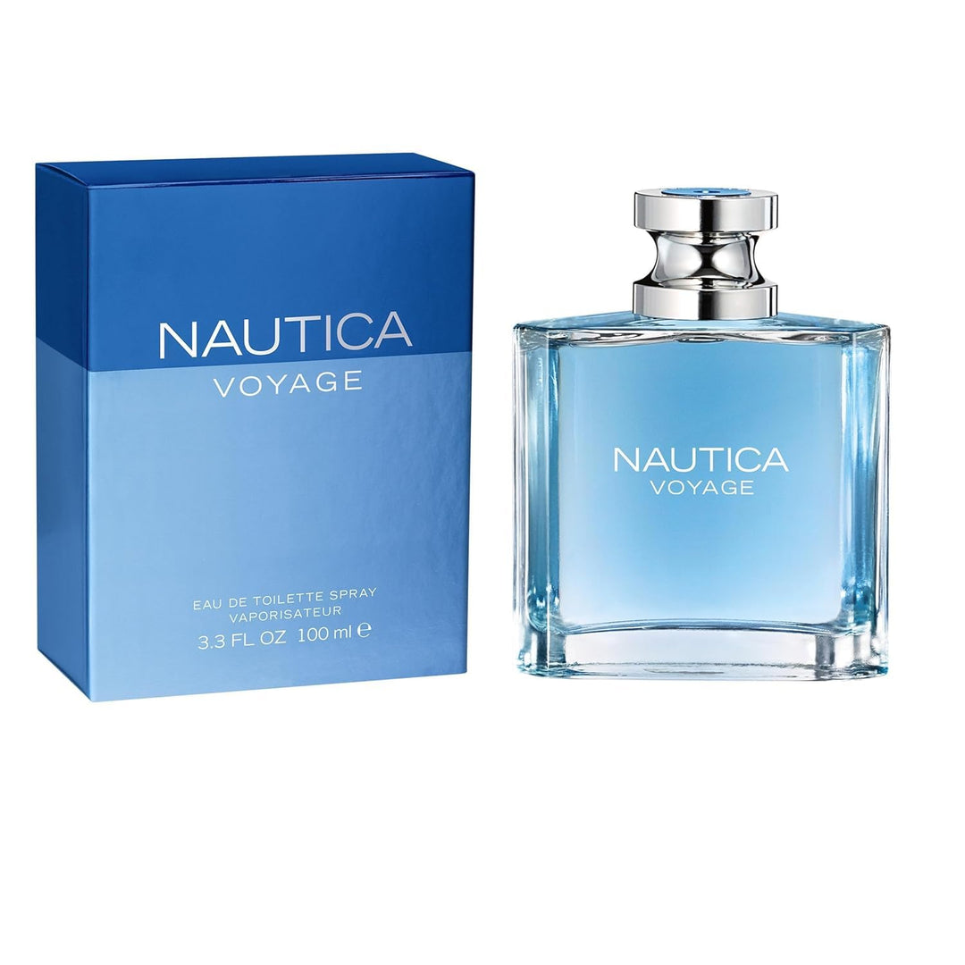 Nautica Voyage Eau De Toilette para hombre, aroma fresco, romántico...