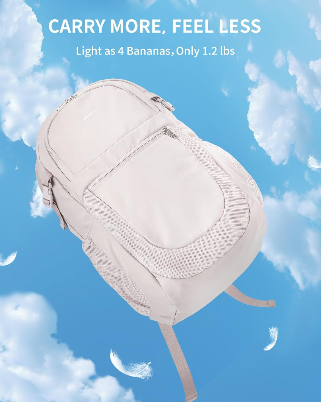 ECOHUB Mochila de viaje para mujeres, para portátil de 17.3 pulgada...