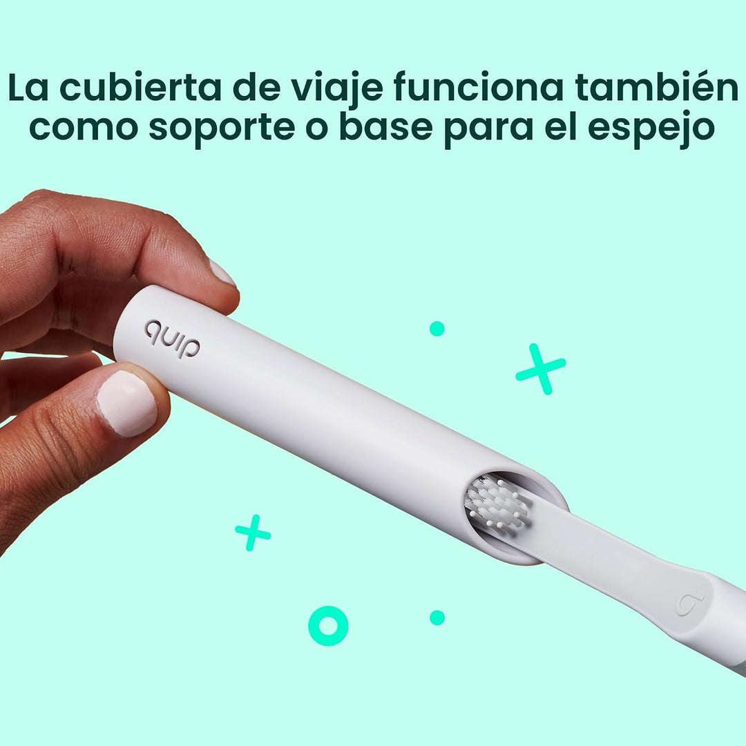 Quip - Cepillo de dientes eléctrico sónico para adultos - Viaje en...