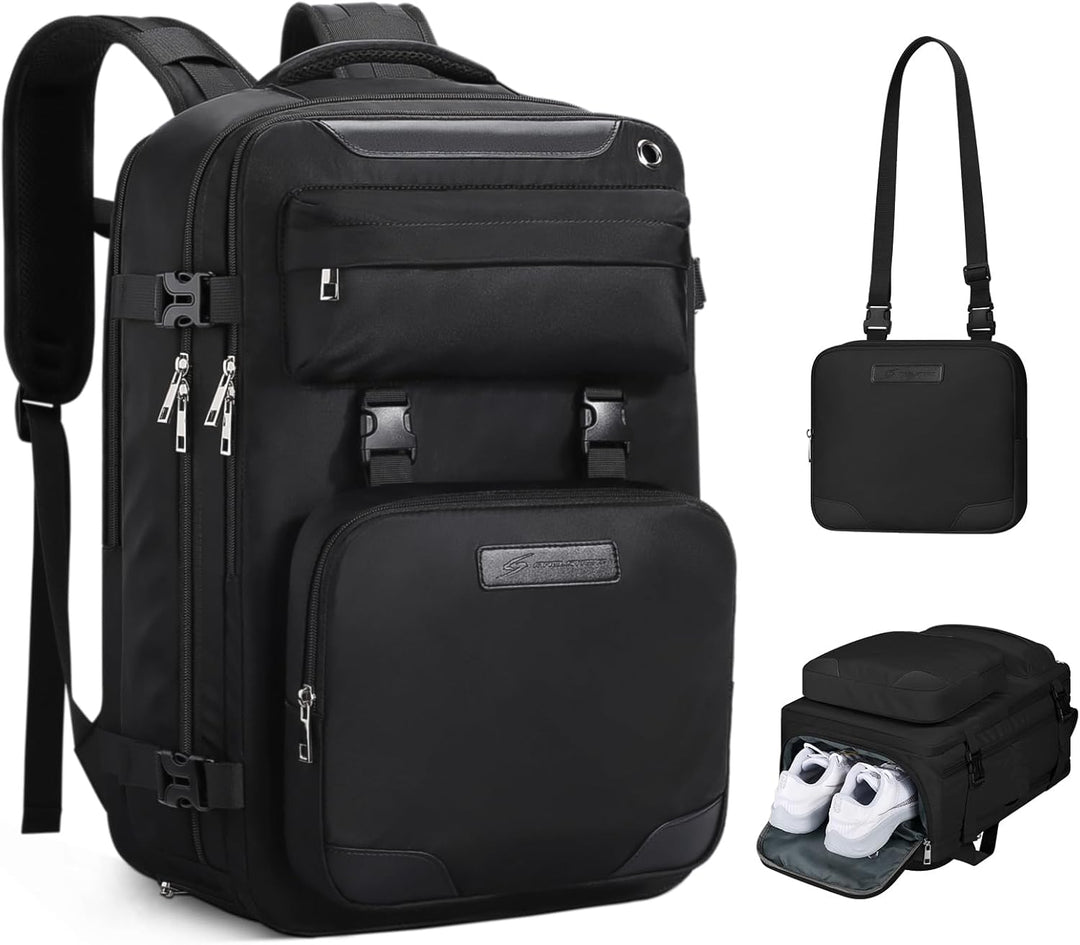 Maelstrom Mochila de viaje para mujeres y hombres, mochila impermea...