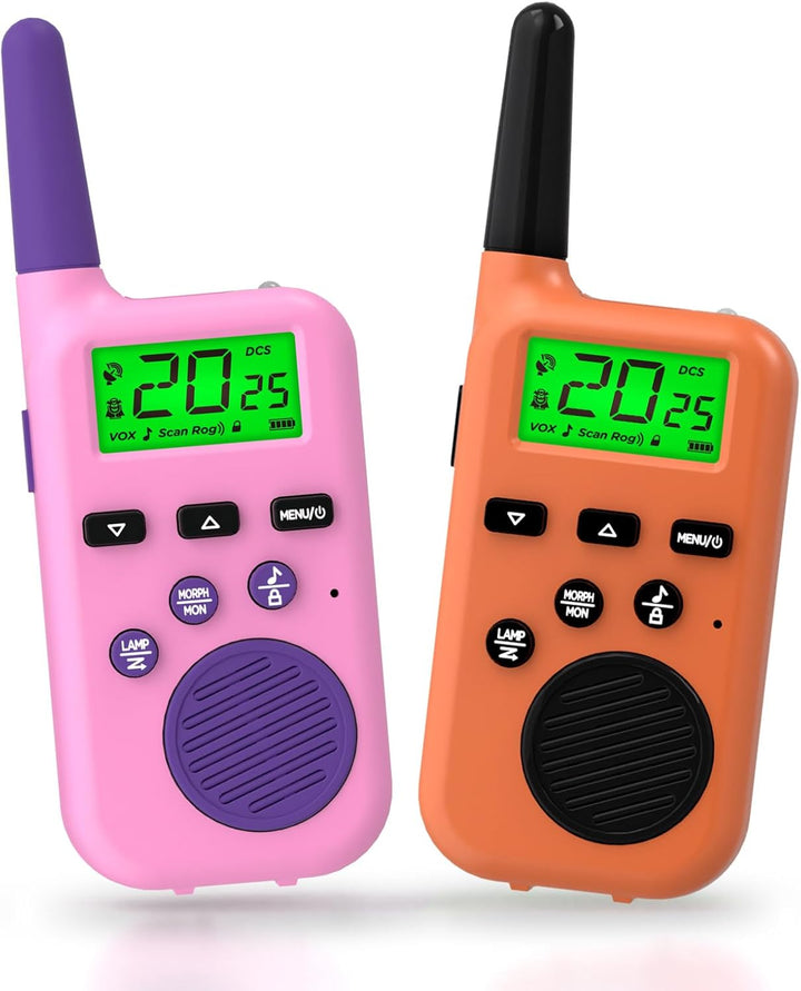 Peakeep Walkie Talkies para niños de largo alcance 3 millas, juguet...