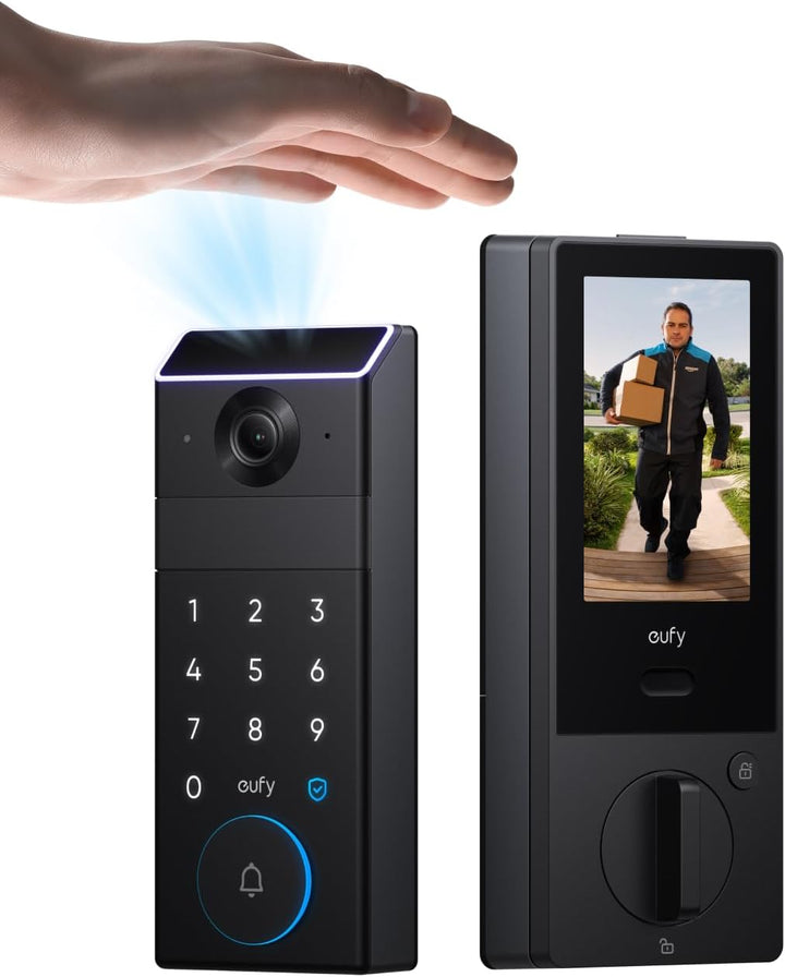 eufy FamiLock S3 Max Cerradura Inteligente con Reconocimiento de Ve...
