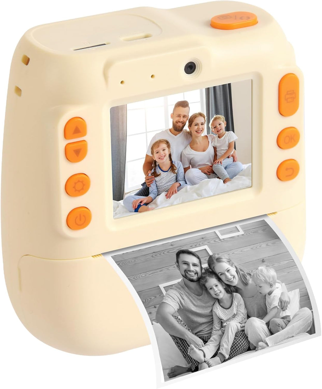 Cámara de impresión instantánea para niños, juguetes de cámara digi...