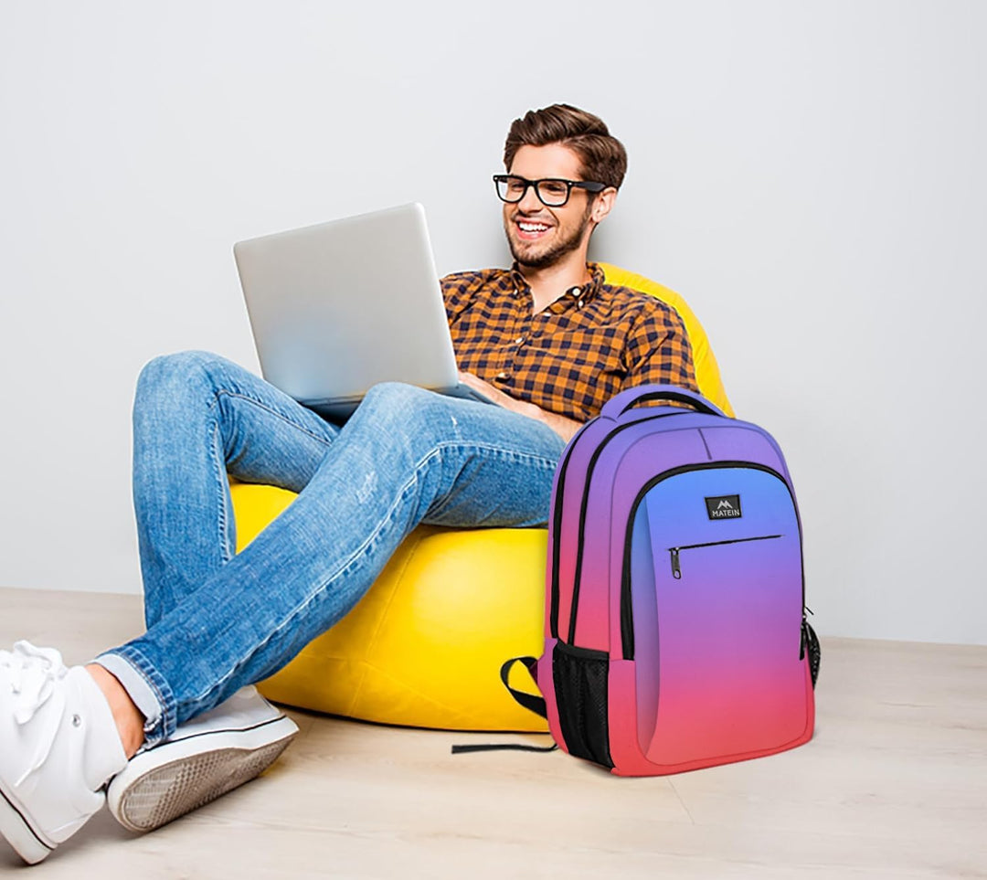 MATEIN Mochila de moda para laptop de 15.6 pulgadas, mochila de via...