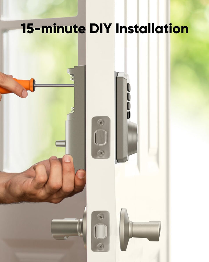 eufy Security Smart Lock C30, cerradura de puerta de entrada sin ll...