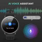 EGQINR GPS Smart Watch para Hombres y Mujeres, 1.32" AMOLED, Seguimiento de Actividad 5ATM