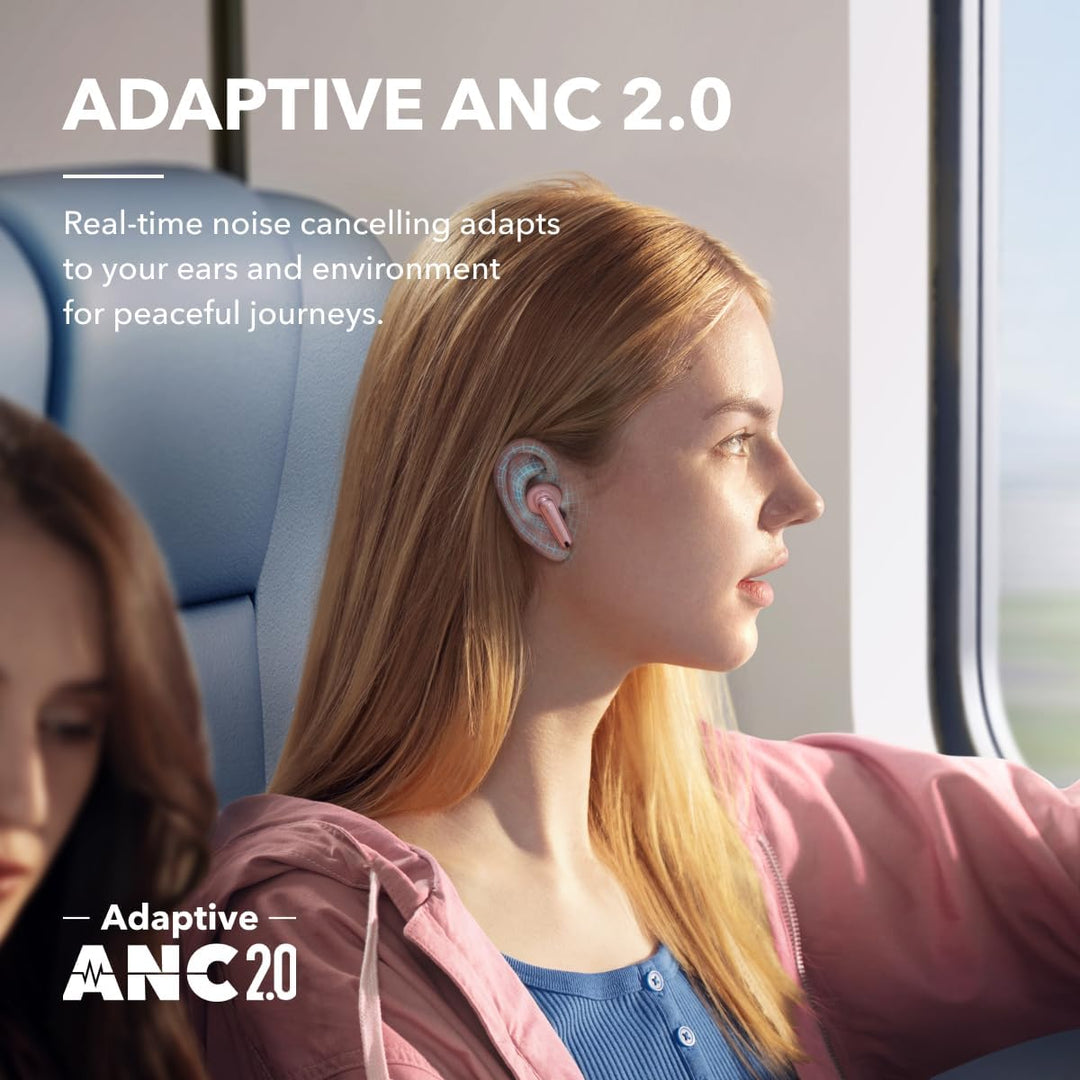 Soundcore by Anker Liberty 4 NC - Auriculares inalámbricos, 98.5% d...