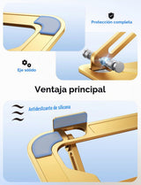JCZT Soporte ajustable para laptop para escritorio, elevador plegab...