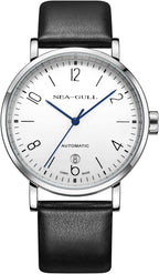 SEA-GULL Reloj mecánico automático para hombre de Seagull 2022, oficial, auténtico, Bauhaus, reloj de pulsera mecánico casual de negocios