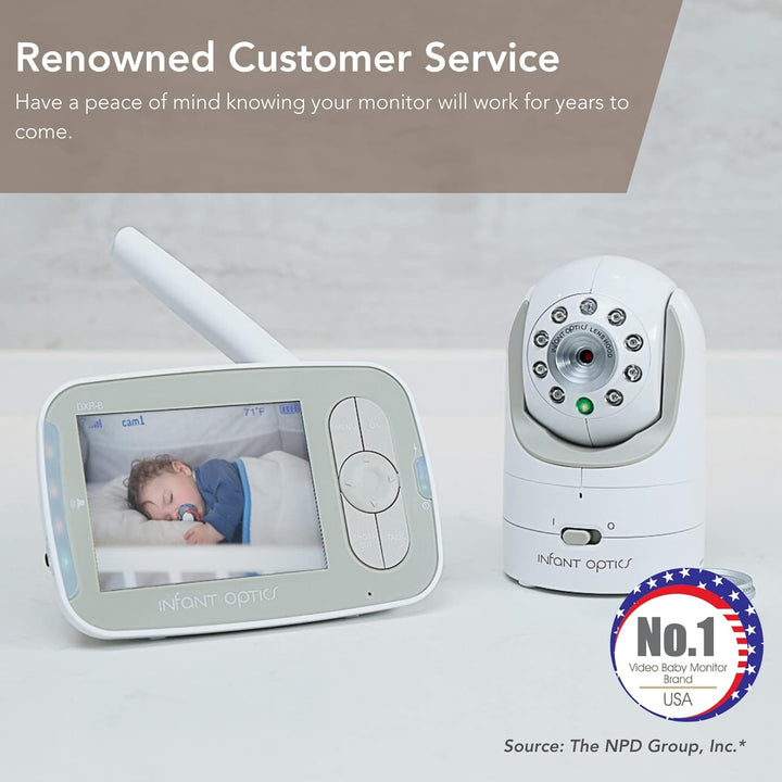 Infant Optics DXR-8 Baby Monitor de vídeo con