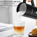 Secura - Espumador de leche, máquina automática de espuma caliente/fría de