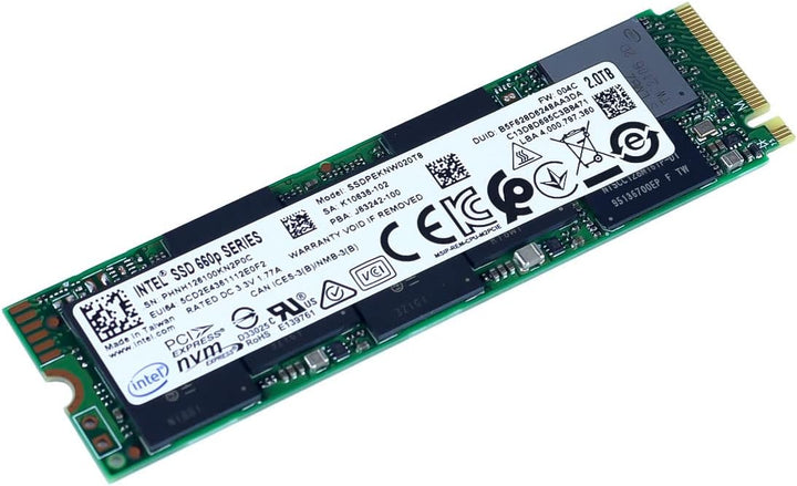 Intel 660p Series M.2 2280 2TB PCIe NVMe 3.0 x4 3D2, QLC Unidad de...