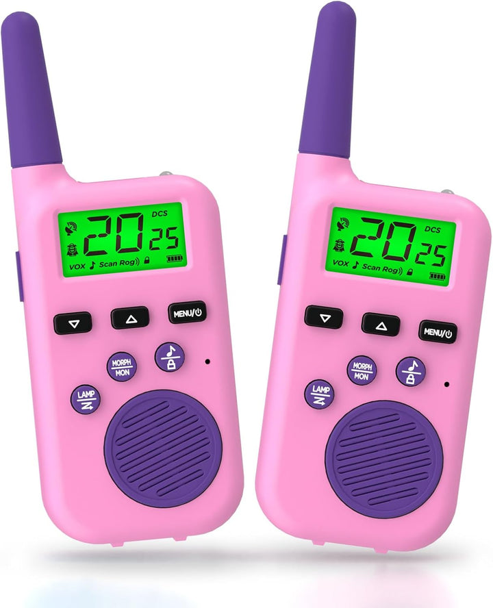 Peakeep Walkie Talkies para niños de largo alcance 3 millas, juguet...