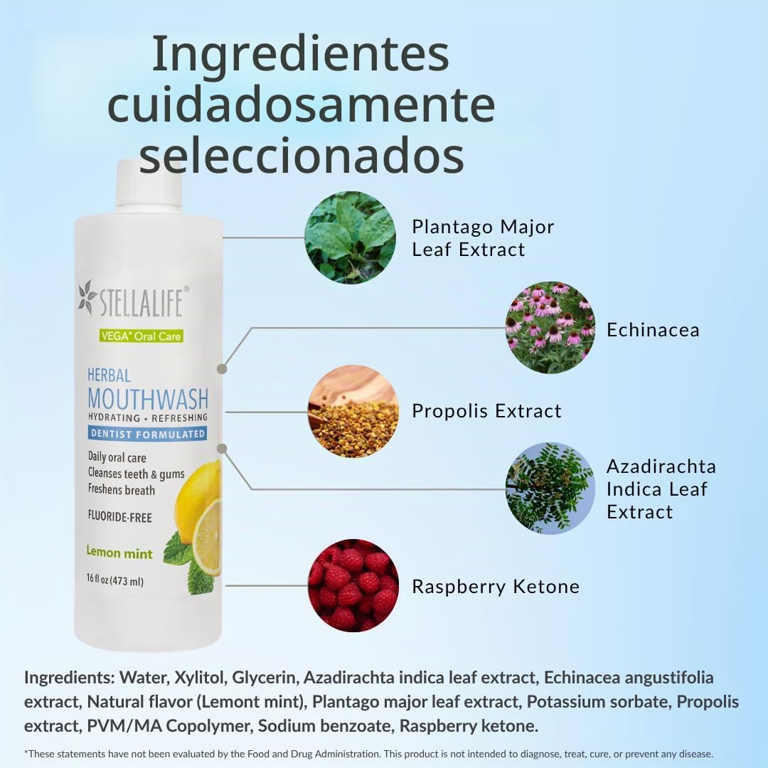 StellaLife Wellness - Enjuague bucal a base de hierbas \u2013 Soluc...
