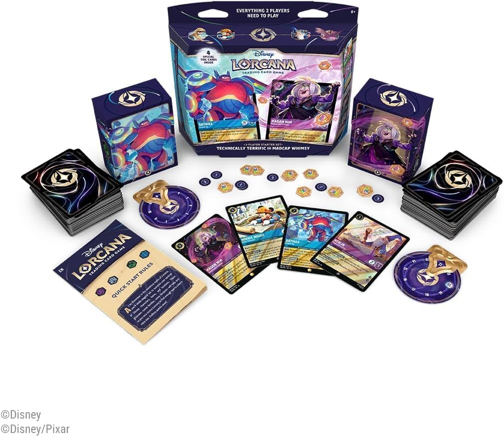 Ravensburger Disney Lorcana TCG: Hyperia City - Juego de iniciación para 2