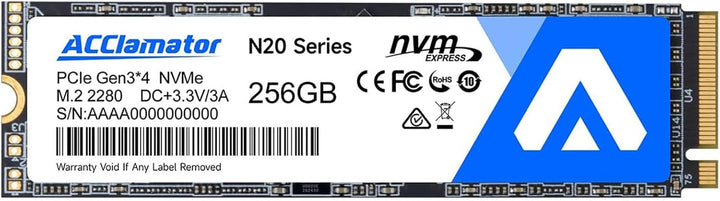Acclamator Unidad interna de estado sólido SSD NVMe M.2 2280 PCIe G...