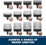 Wahl Recortadora de Barba de Acero Inoxidable con Iones de Litio 2....
