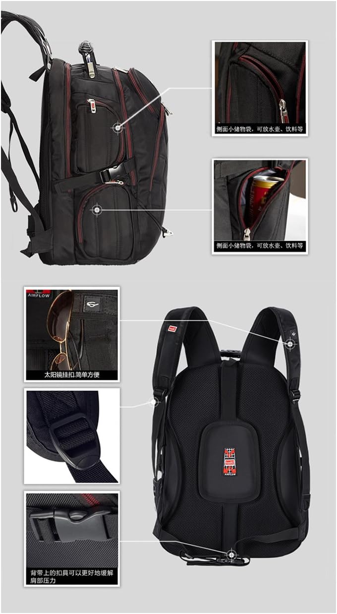 FreeBiz mochila para laptop de 18.4 pulgadas, apta para laptops par...