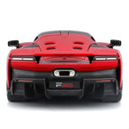 Bburago – Ferrari F80 a escala 1:18, modelo fundido a presión en el legendario rojo Ferrari, réplica detallada con puertas y baúl que se pueden abrir, licencia oficial de Ferrari, edad recomendada 3+