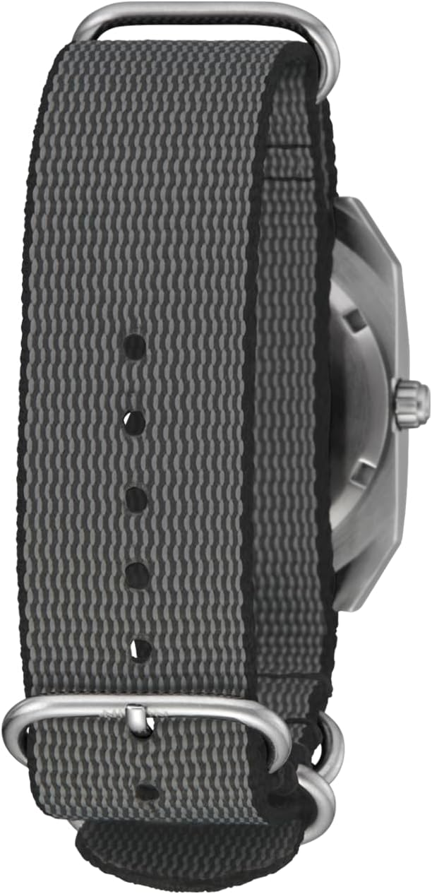 NIXON Scout A1409-328.1 ft Reloj analógico de campo para hombre resistente al agua (esfera de 1.378 in, correa de nailon de 0.787 in)
