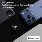 Questyle QCC Dongle Pro2 [Certificado MFi] Adaptador de Audio USB-C Bluetooth 6.1