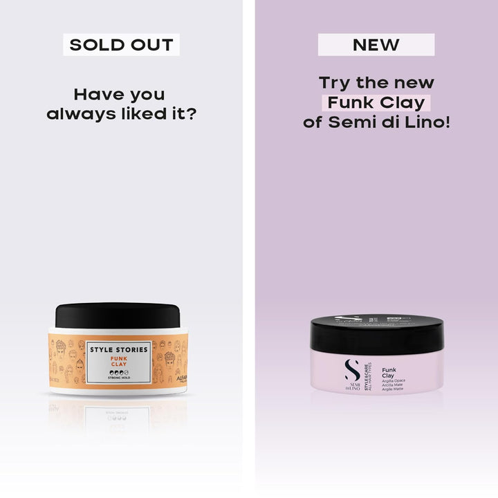 ALFAPARF MILANO Semi di Lino Style &amp; Care Funk Clay \u2013 Stro...