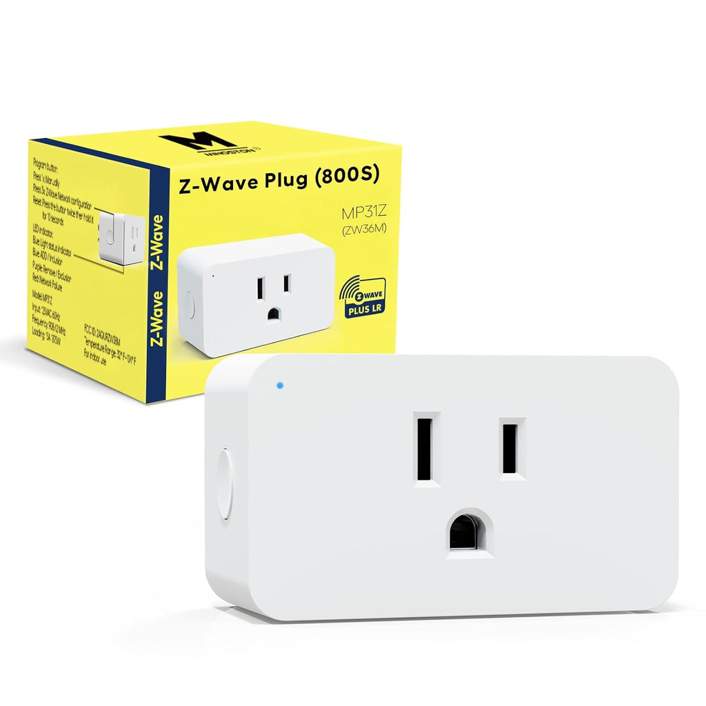 Zwave Outlet Mini, tamaño compacto, serie 800 Z-Wave largo alcance