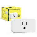 Zwave Outlet Mini, tamaño compacto, serie 800 Z-Wave largo alcance