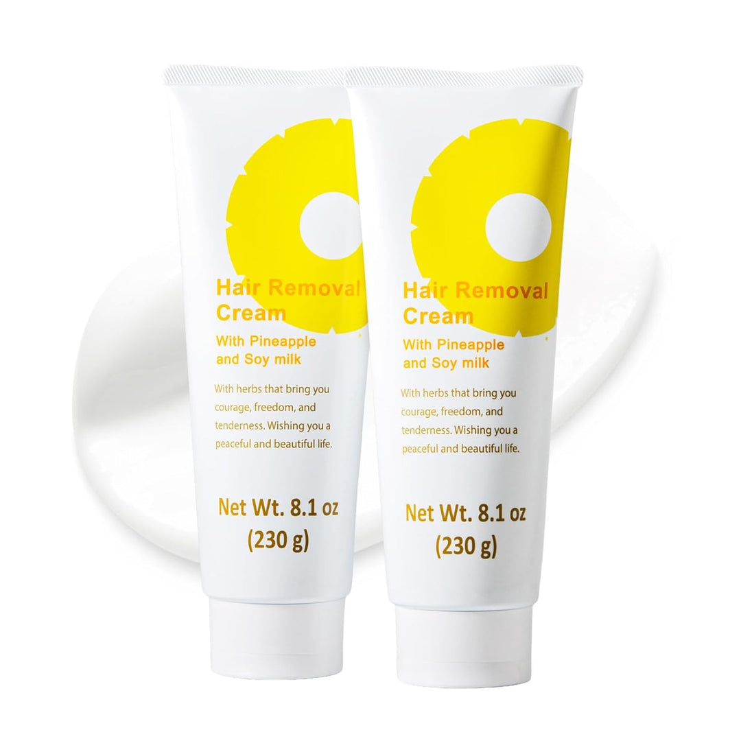 SUZUKI HERB LABORATORY Crema depilatoria, 8.1 onzas, 2 unidades. |...