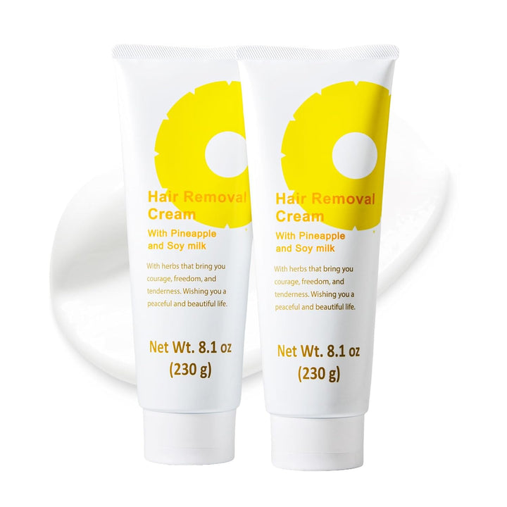 SUZUKI HERB LABORATORY Crema depilatoria, 8.1 onzas, 2 unidades. |...