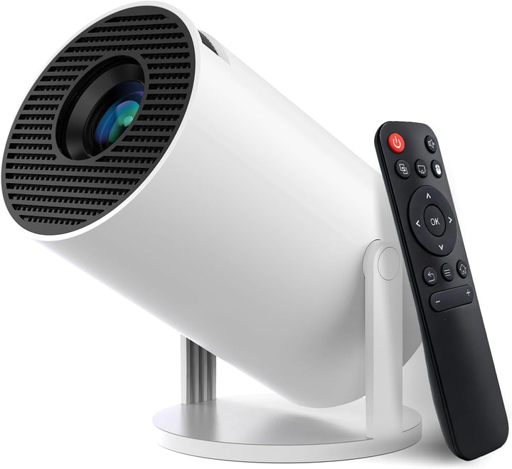 Mini proyector con WIFI 6 y Bluetooth, proyector portátil con sopor...
