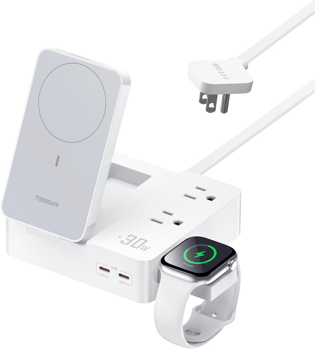 TESSAN Magic 30W estación de carga cargador de teléfono USB con carga