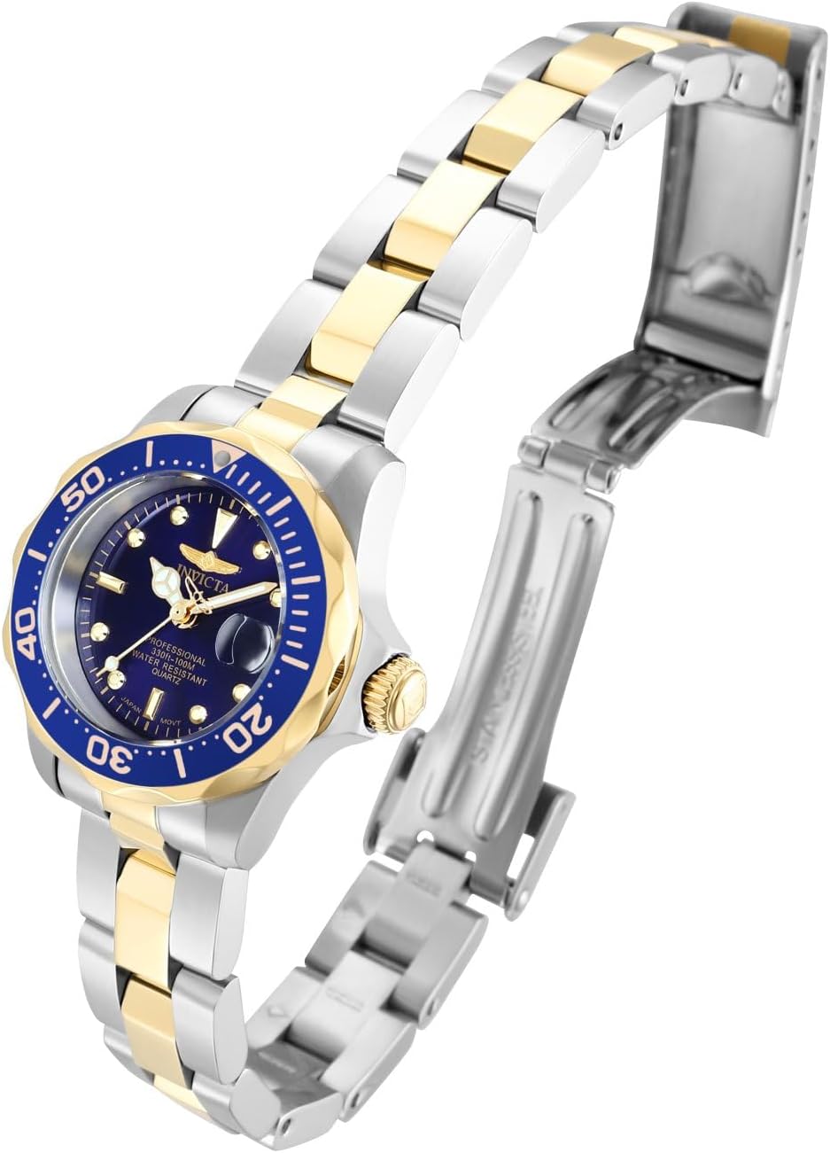 Invicta Reloj automático Pro Diver para hombre y mujer, Bitono