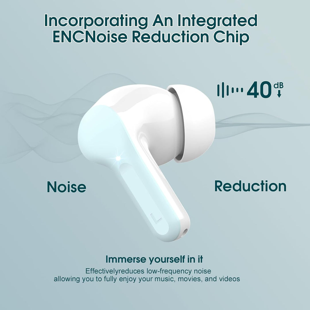 Auriculares inalámbricos, Auriculares Bluetooth 5.4 HiFi Estéreo, A...