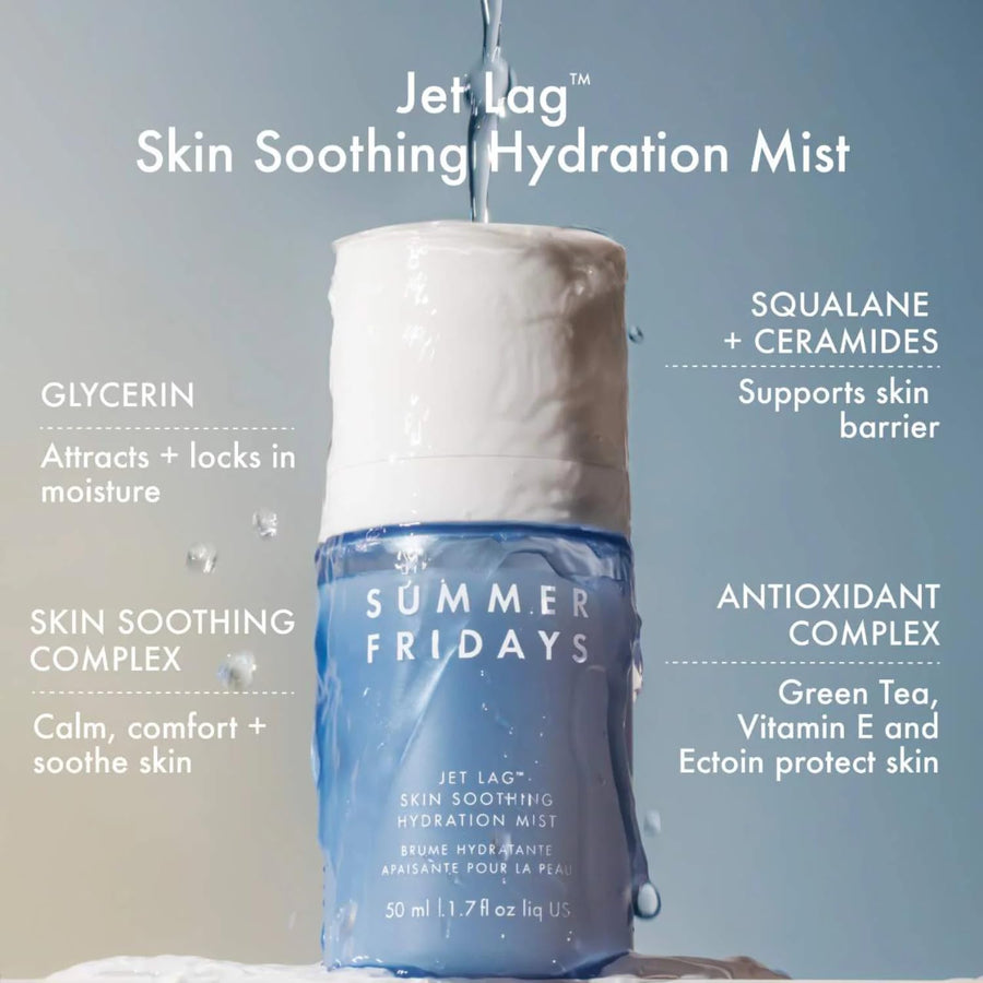 Summer Fridays Jet Lag Skin Soothing Hydration Face Mist - Spray fa...