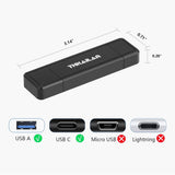 Unidad flash USB 3.2 de 1 TB, USB-C y USB-A, hasta 400 MB\/s | Cone...