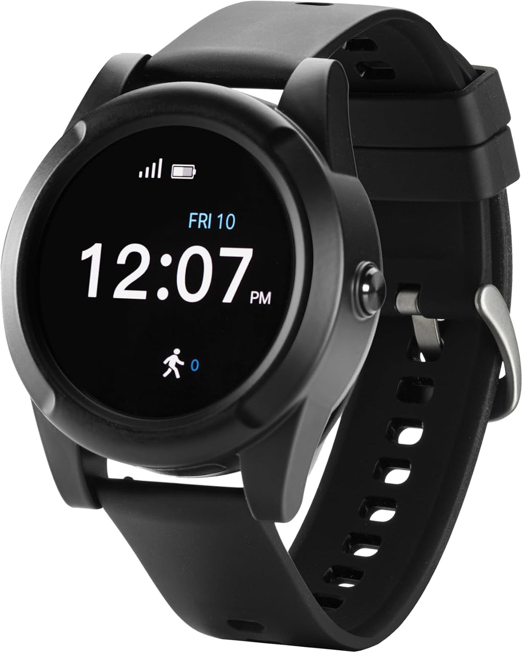 Safety+ 4G Sistema de alerta médica para personas mayores: reloj inteligente, detección de caídas, monitoreo 24/7, ubicación WiFi, botón SOS, pequeño, liviano, (llamar para activar