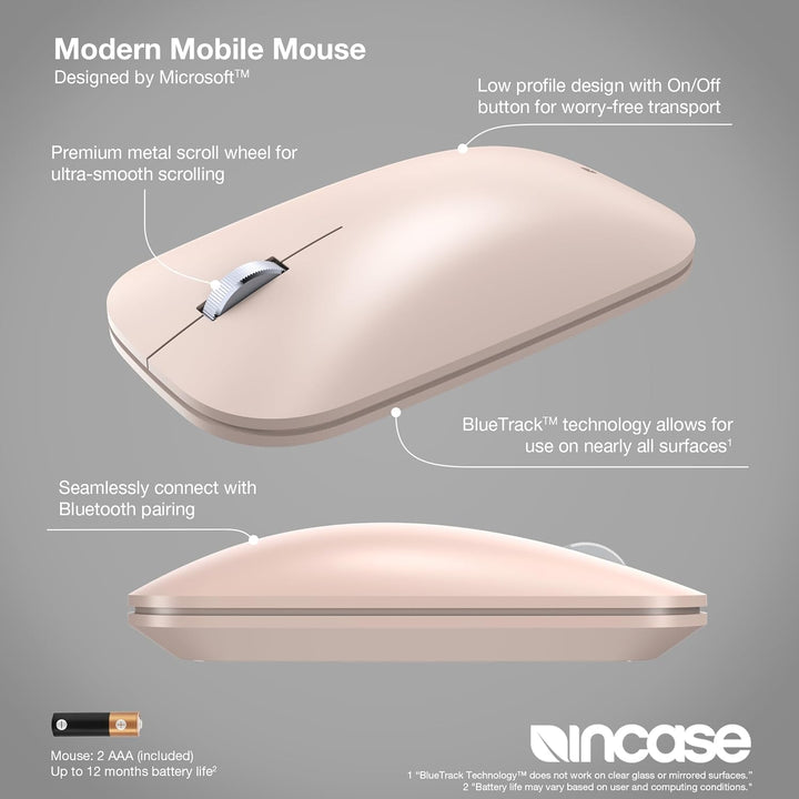 Incase Modern Mobile Mouse \u2013 Diseñado por Microsoft \u2013 Nav...