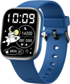 Reloj inteligente para niños, rastreador de fitness, no necesita teléfono/aplicación, 19 modos deportivos, pantalla DIY de 1.5", impermeable IP68, monitor de sueño, podómetros, frecuencia cardíaca