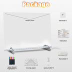 Tablero de dibujo LED con 8 colores, tableros de mensajes acrílicos de 13 x 10 pulgadas con 13 efectos de luz, tablero de garabatos brillantes, regalos para niños, para Pascua, Halloween