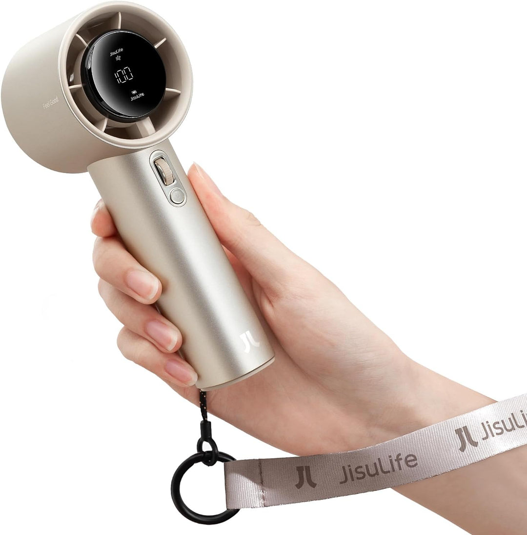 Ventilador de mano JISULIFE Pro1S - Flujo de aire de última generac...